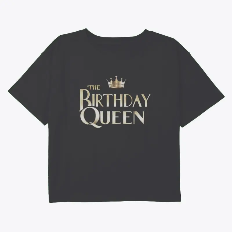 Birthday Mom- Queen- T-shirt