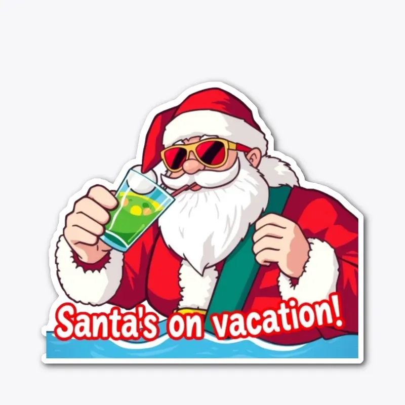 Santa on Vacation